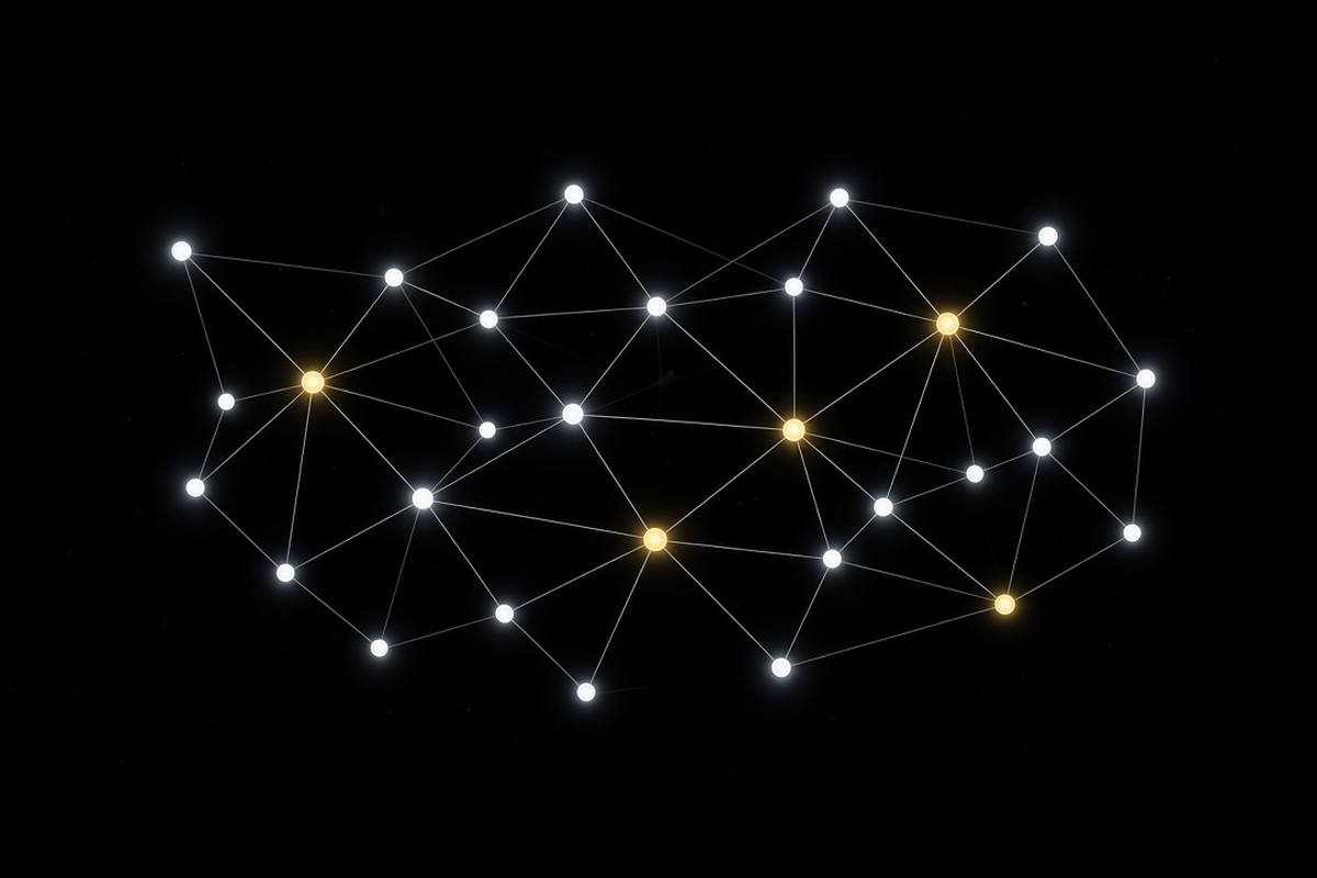 Abstract constellation of hosted Lexington operator sites